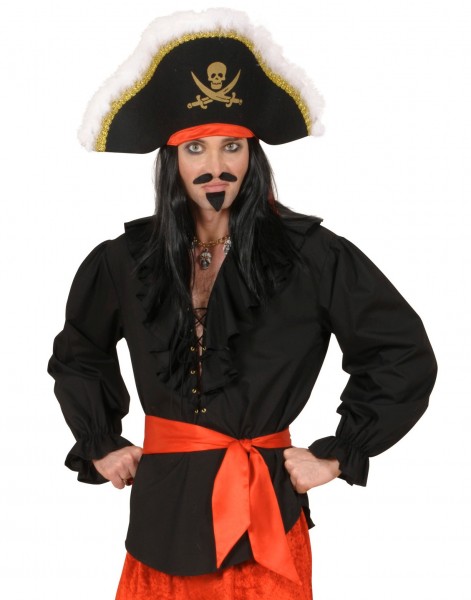 Rotes Haarband In Satinoptik 4