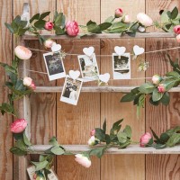 Landliebe Hochzeit Rosengirlande