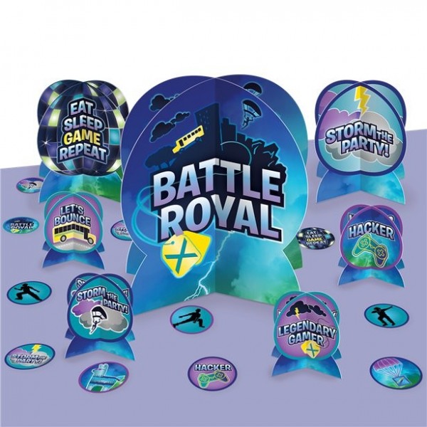 Battle Royal Birthday Tischdeko Set 27-teilig