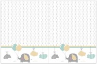 Baby Elefant Tischdecke 1,8 x 1,2m