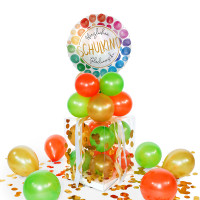 Vorschau: Balloha Geschenkbox DIY Schulkind Glückwunsch XL