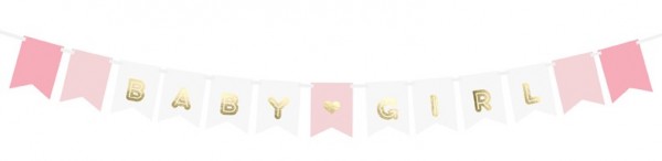 DIY Baby Girl Girlande 1,6m