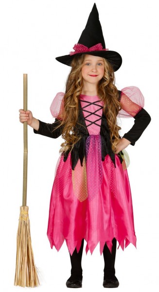Hexenkostüm Pink Lady Für Mädchen