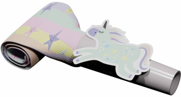 6 Glady Unicorn Partytröten