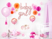 Vorschau: Baby Folienballon roségold 73,5 x 73,5cm