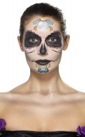 Vorschau: Tag Der Toten Make Up Und Klebetattoo Set