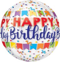 Orbz Ballon Konfetti Rausch