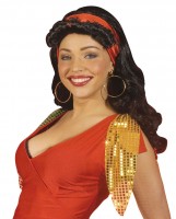 Orientalische Creolen Ohrringe Gold