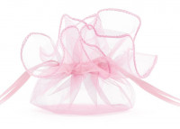 10 Rosa Organza Beutel Harmony 25cm
