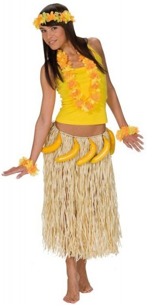 Bastrock Hawaii Mit Bananen