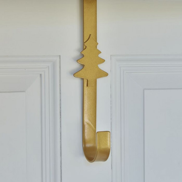 Landhaus Weihnacht Kranz Hänger 30 x 6cm 3