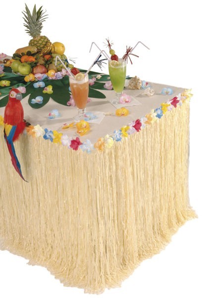 Bunter Hawaii-Tischrock 2,75m x 75cm