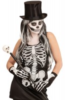 Skeleton Bones Handschuhe 34cm