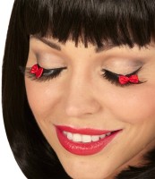 Märchenwimpern Mit Roten Schleifchen