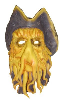 Horror Tentakelpirat Maske