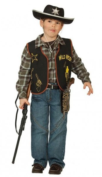 Wild Western Cowboy Kinder Weste