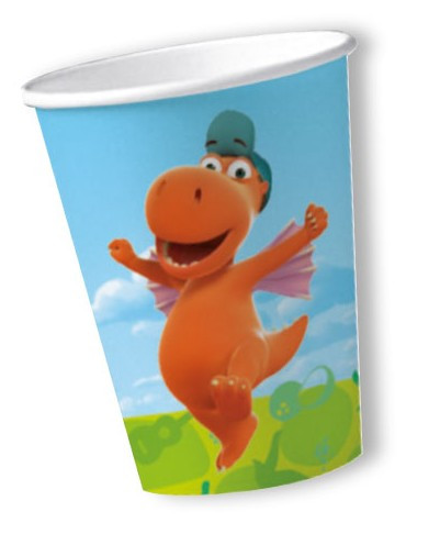 8 Kleiner Drache Kokosnuss Becher 200ml