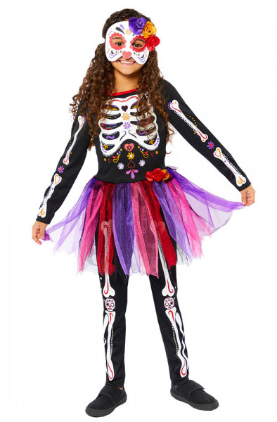 Day of the Dead flickans kostym