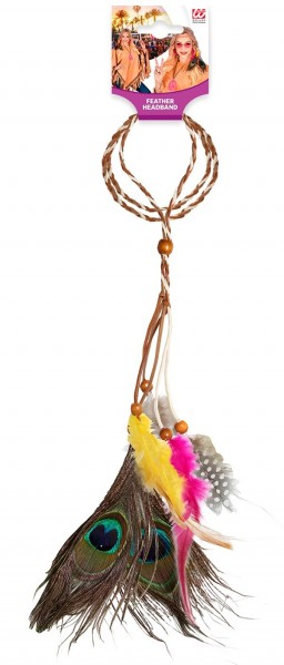 Bunter Feder Kopfschmuck 4