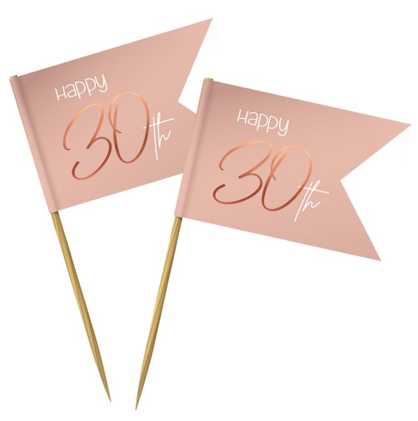 36 Rosy Blush 30th Birthday Party Picker