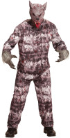 Blutrünstiges Werwolf Jerry Kostüm
