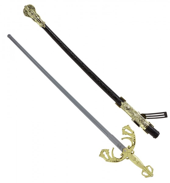 Goldenes Königsschwert 72cm
