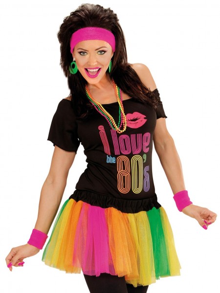 Buntes Neon Tutu 3