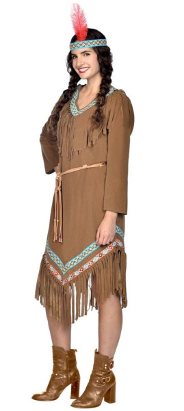 Indianerin Tatinka Damenkostüm 2