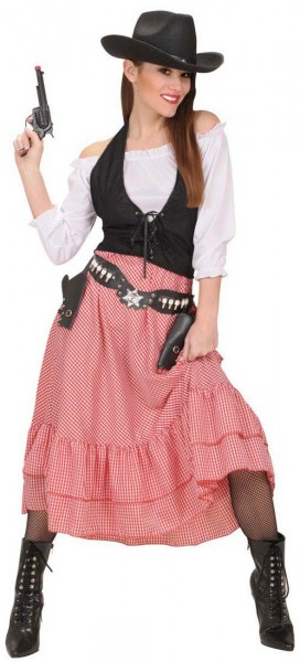 Carla Cowgirl Damenkostüm