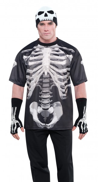 Halloween Totenkopf Strickmütze Vanitas