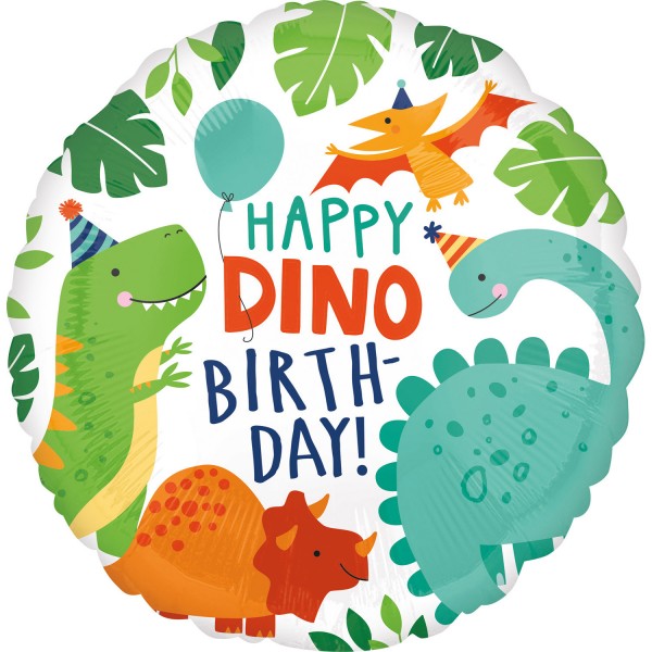 Dino Mania Folienballon 45cm