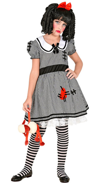 Scary Doll Mädchenkostüm 4