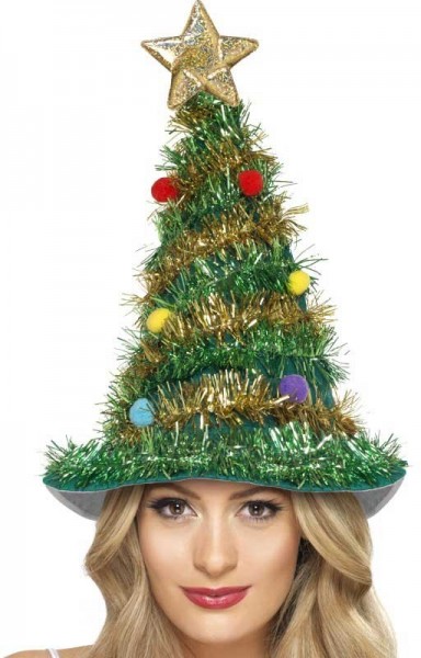Weihnachtsbaum Lametta Partyhut
