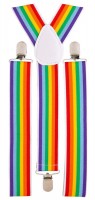 Bunt Gestreifte Hosenträger