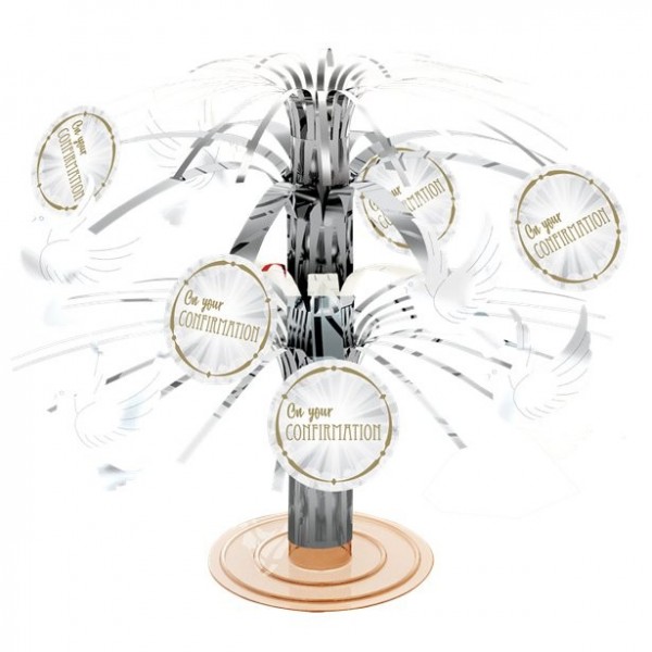 Konfirmations Tauben Tischfontaine 19cm