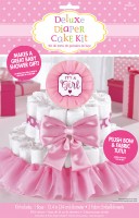 Sweet Baby Girl Windeltorten Deko Set 5-tlg