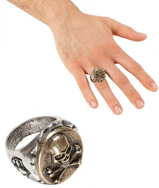 Totenkopf Piraten Ring