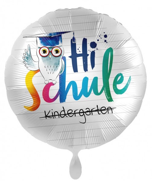 Hi Schule Folienballon 43cm