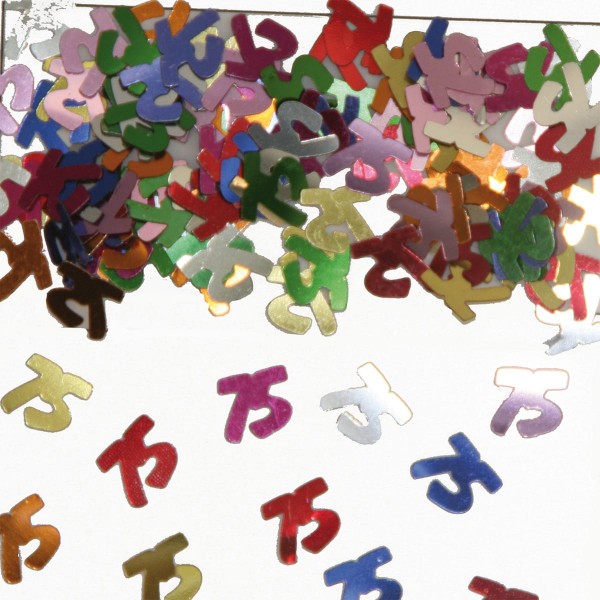 Buntes Tischkonfetti 75