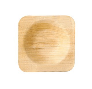 25 Palmblatt Dip Schalen Verdi 6 x 6cm