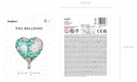 Vorschau: Flowery Folienballon 45cm