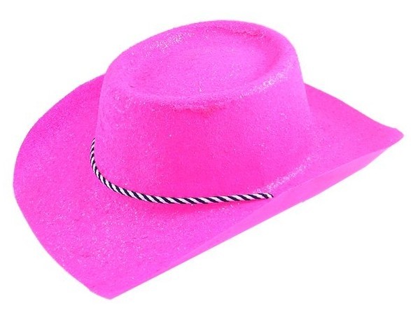 Neonpinker Cowboyhut Rodeo