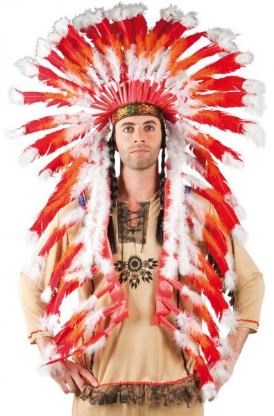 Indianer Häuptling Kopfschmuck Geronimo