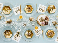 Vorschau: Glossy 60th Birthday Tortenkerze 7,5cm