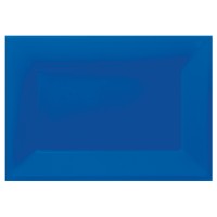 3 Servierteller Amalia royalblau 33 x 23cm