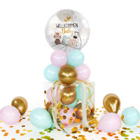 Vorschau: Balloha Geschenkbox DIY Willkommen Baby XL