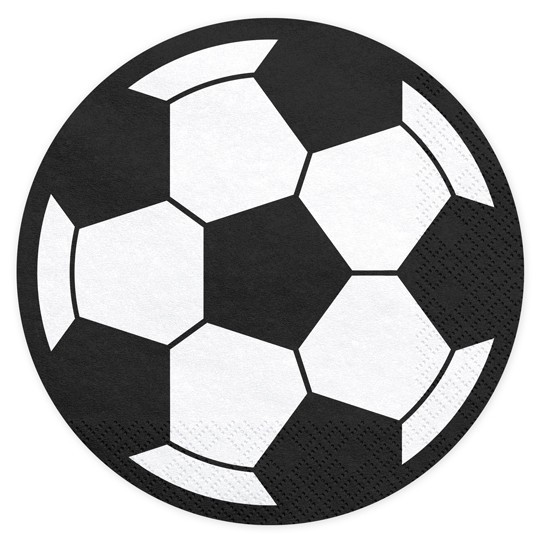 20 Fußball Servietten Kick it 27cm