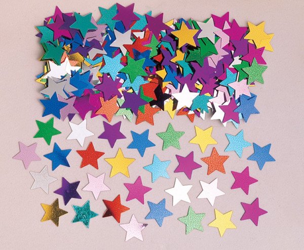 Funkelnde Stern Streudeko Stella Bunt Metallic