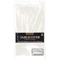 Vorschau: Tischschürze transparent 2,74 x 1,37m