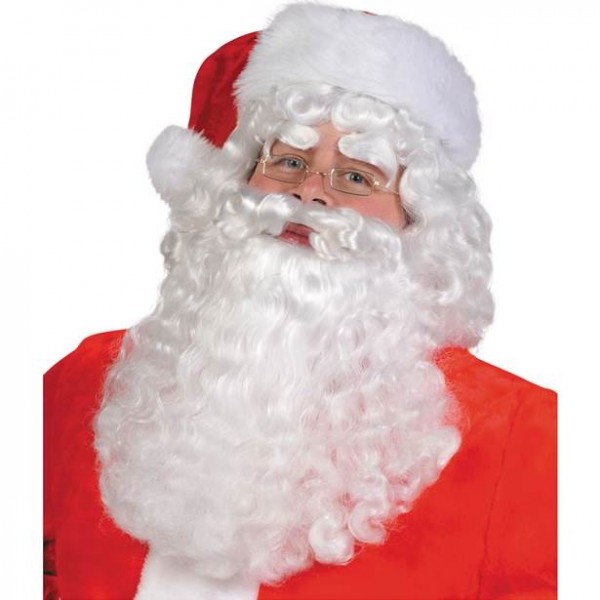 Weihnachtsmann Perücken und Bart Set